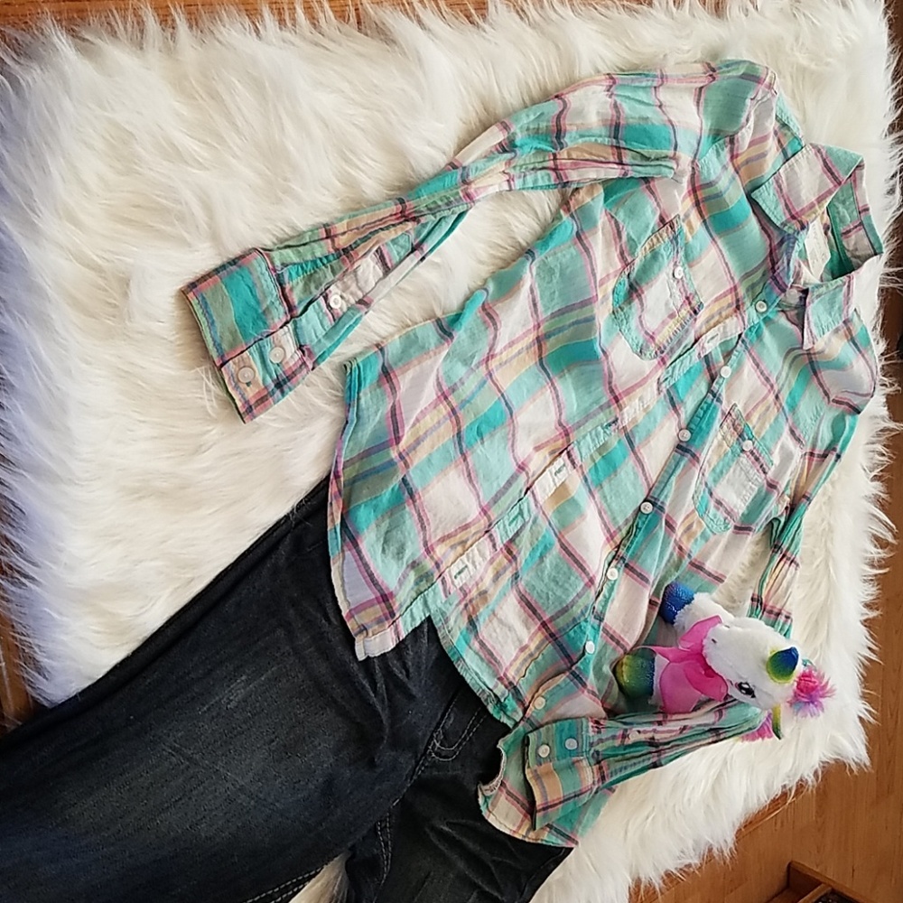 Aeropostale Long Sleeve Button Down